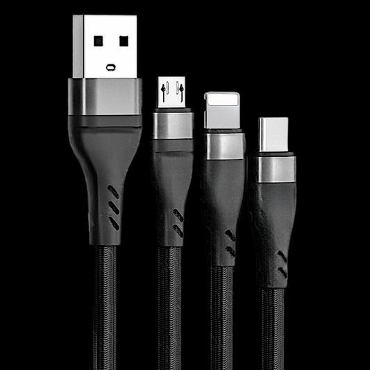 6A 3 in 1 SuperCharge Cable